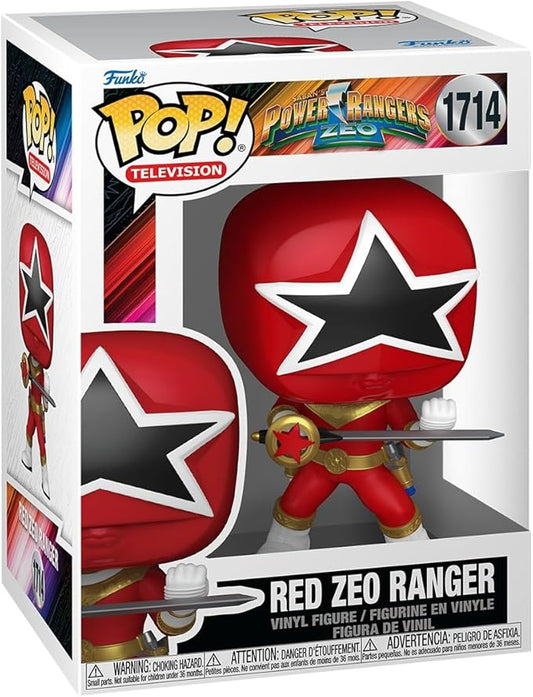 Funko Pop! TV: Power Rangers Zeo - Red Zeo Ranger